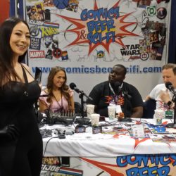 Agent Nyssa with CBSF at Motor City Comic Con